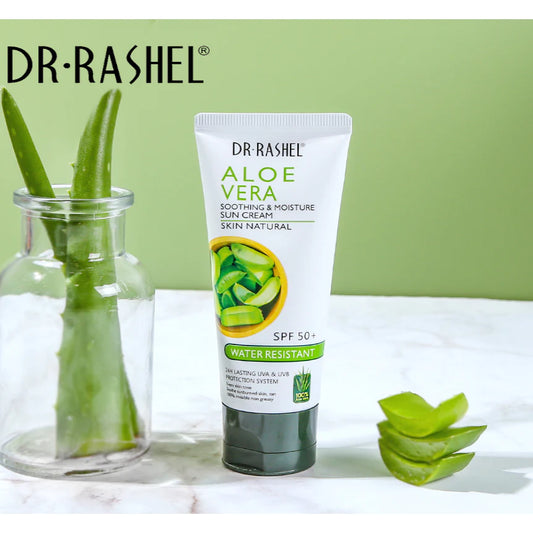 Dr. Rashel Aloe Vera Soothing & Moisture Sun Cream Skin Natural SPF 50+ Water Resistant