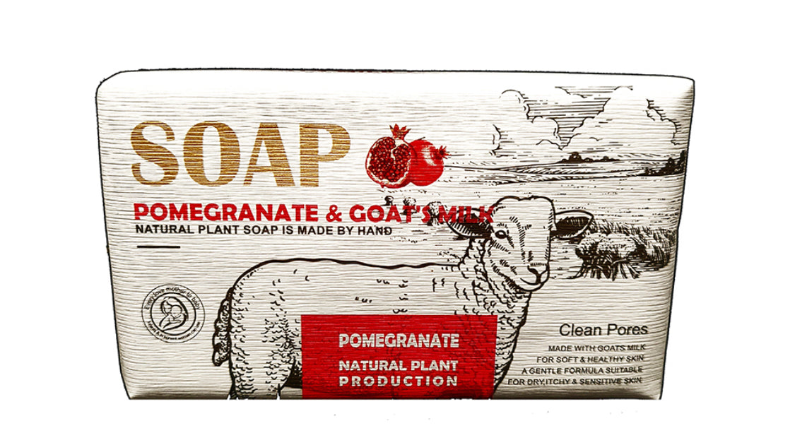 Pomegranate Goat Soap (Asnaghi)