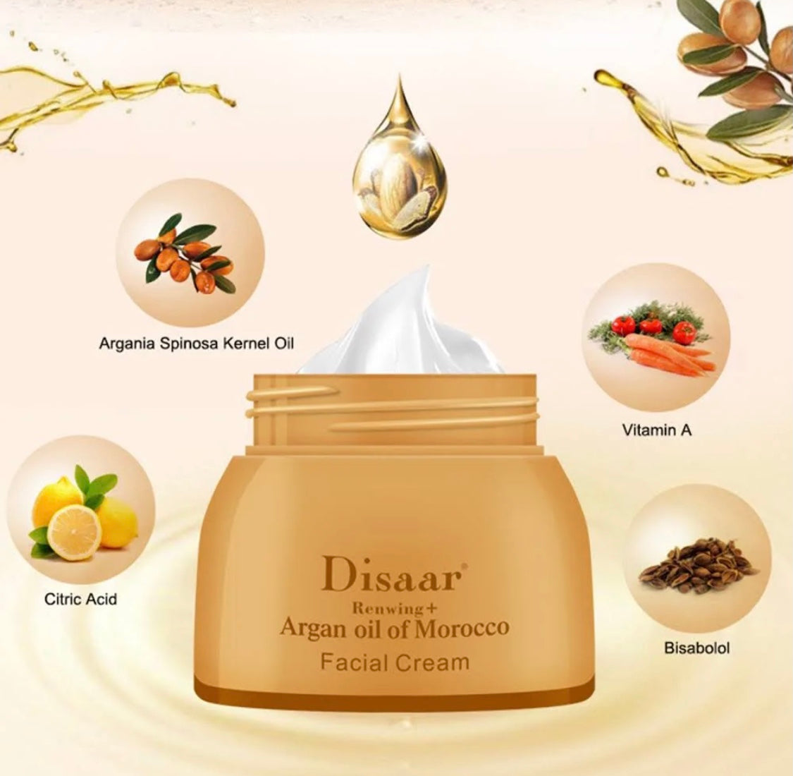 Argan Oil of Morocco Face Cream (Disaar)