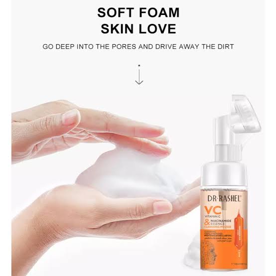 Vitamin C & Niacinamide Facial Cleansing Mousse